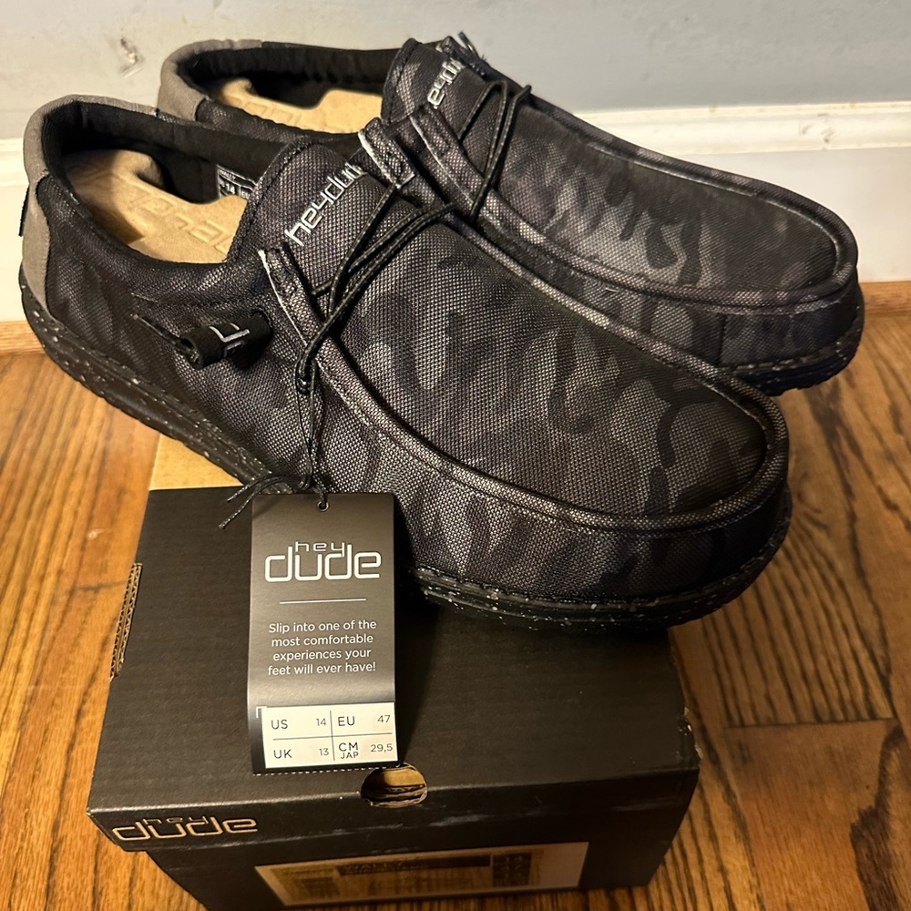 Hey Dude 110063379 Men’s Wally Shade Camo